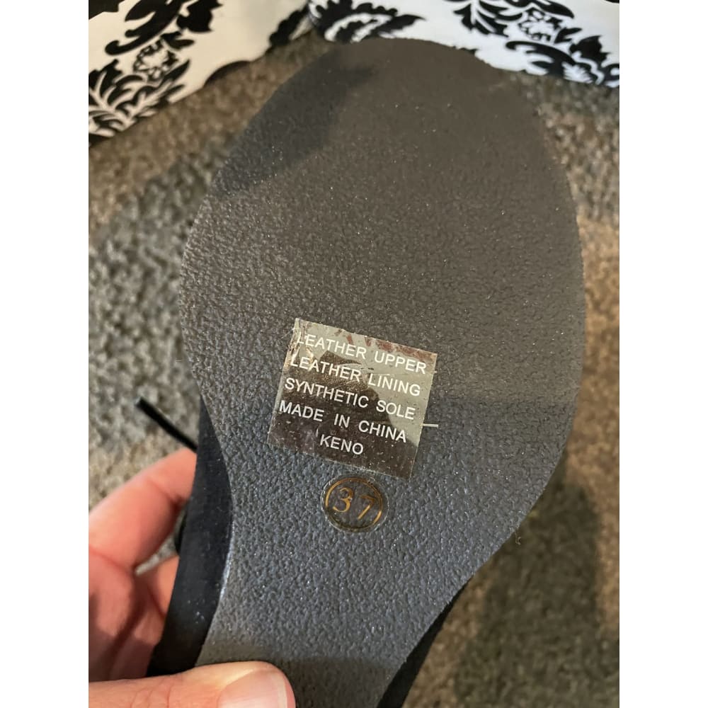 Brand new zola collection size 37 leather heels - heels clothing & fashion - heels - shoes women’s shoes