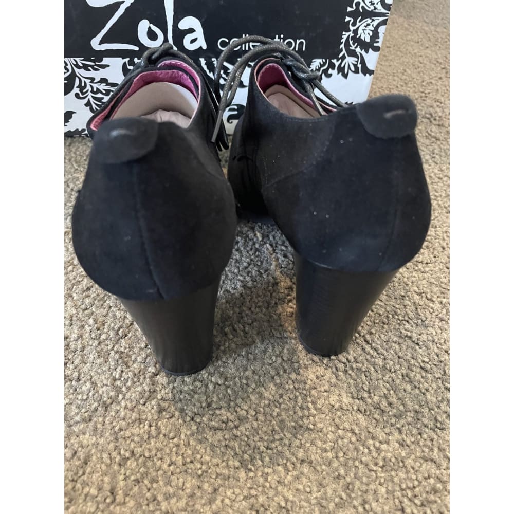 Brand new zola collection size 37 leather heels - heels clothing & fashion - heels - shoes women’s shoes