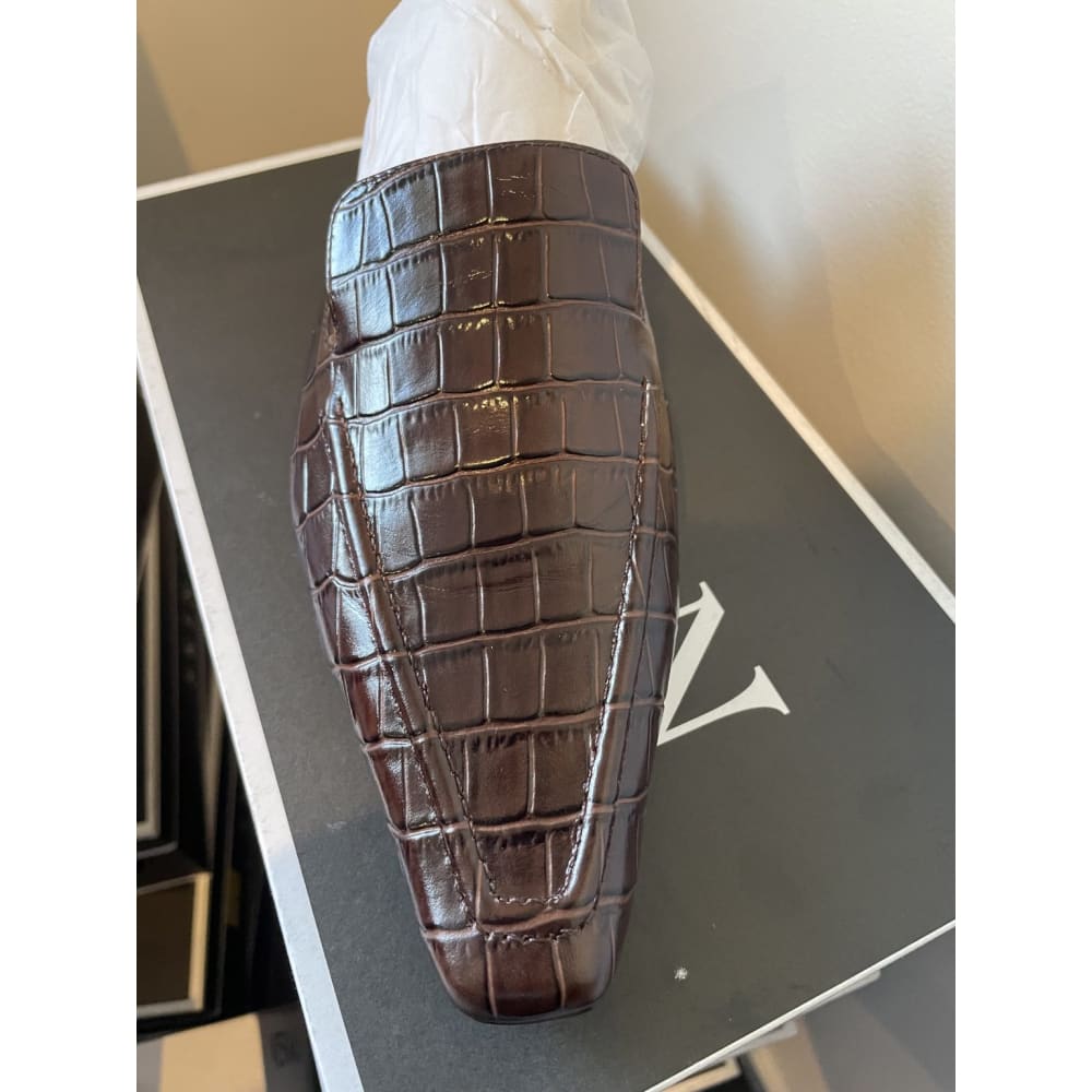 Skin footwear size 38 choc croc mules - flats clothing & fashion - flats women’s shoes