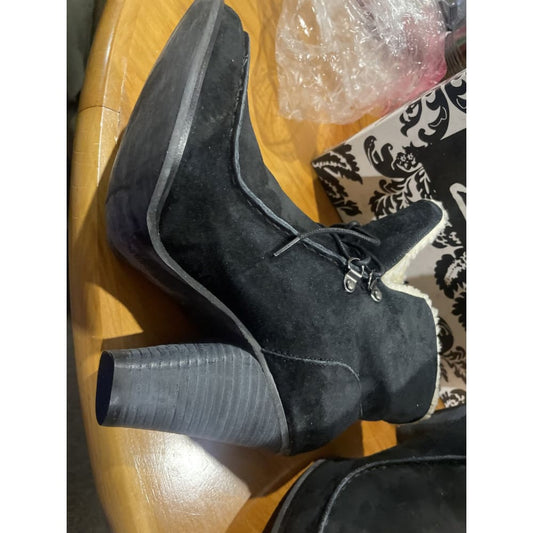 Zola lamont black suede size 40 boots - boots boots - clothing & fashion women’s shoes