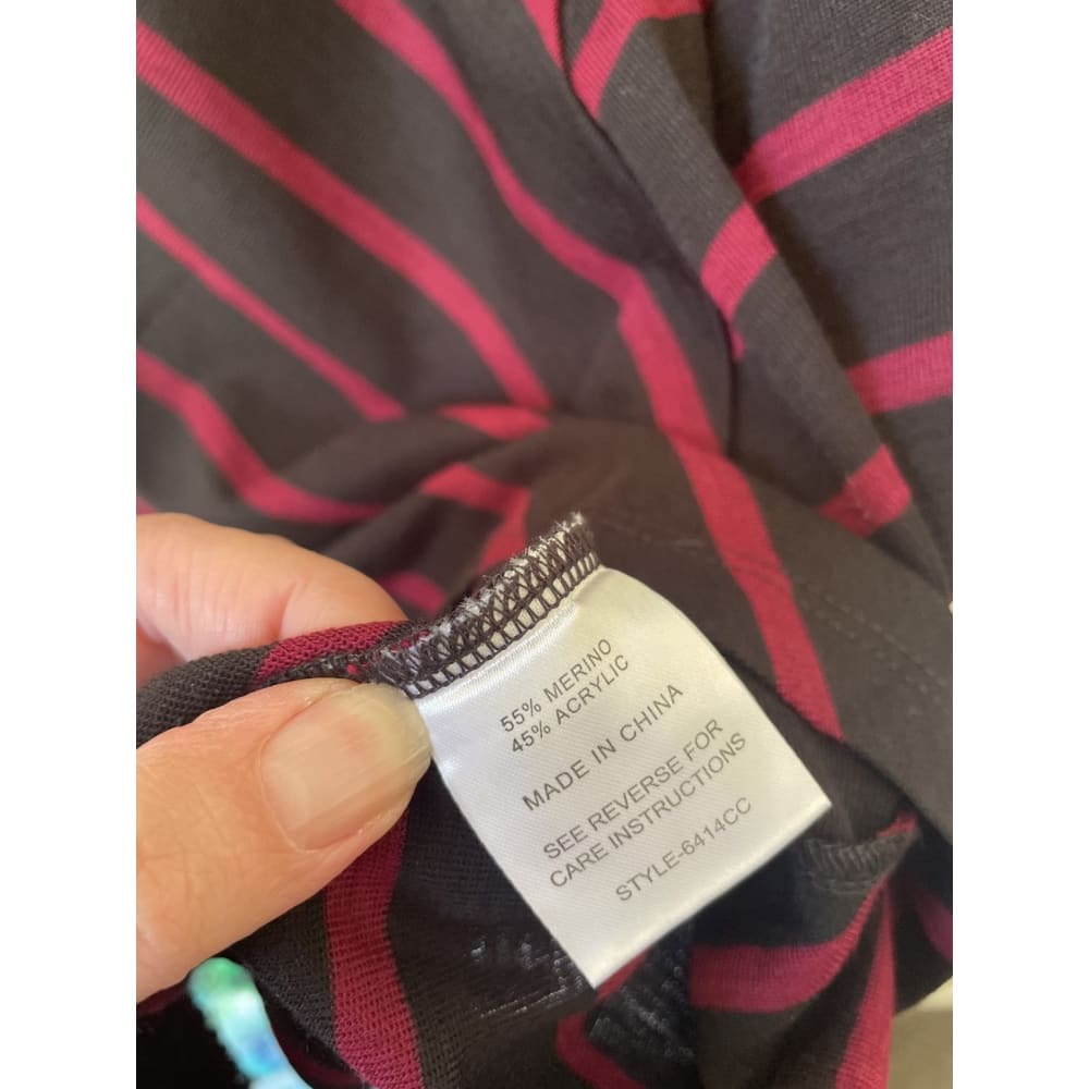 Bnwt twin lakes size s merino / acrylic long length top rrp $59.99 - clothing tops clothing & fashion - long sleeve