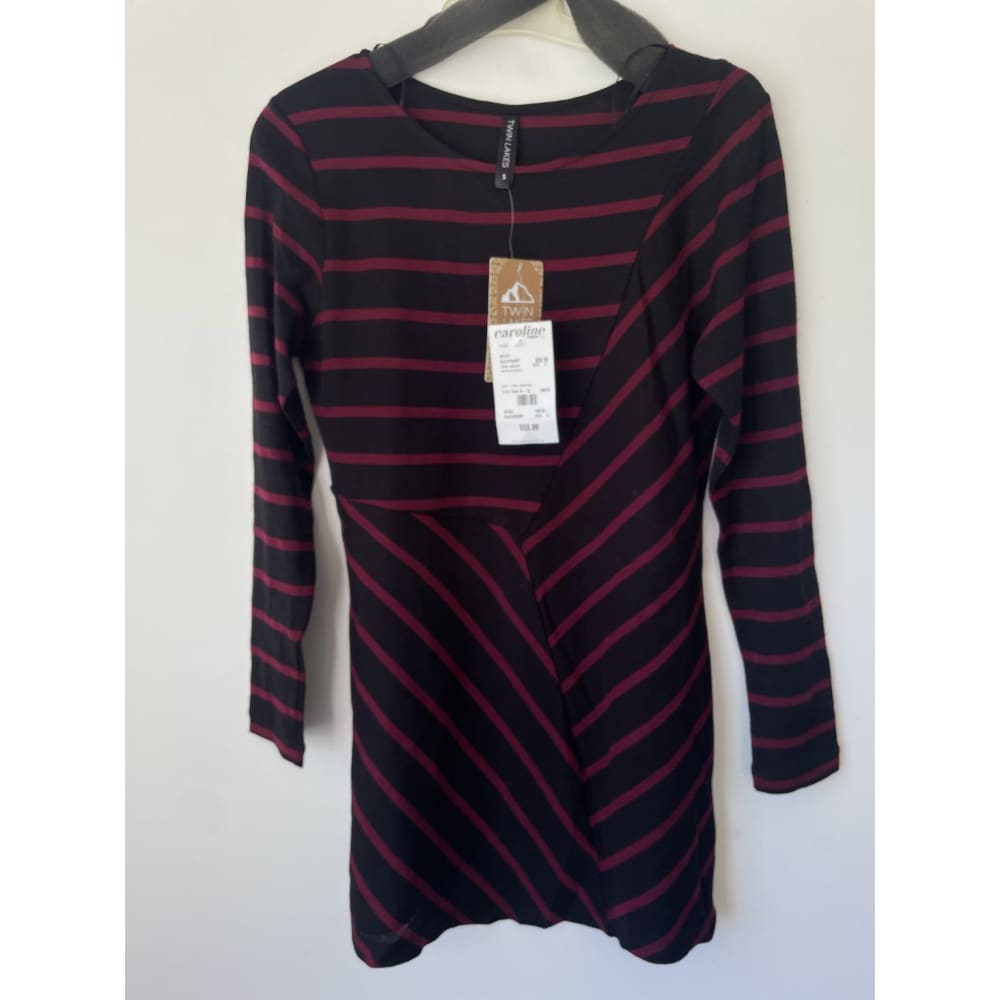 Bnwt twin lakes size s merino / acrylic long length top rrp $59.99 - clothing tops clothing & fashion - long sleeve