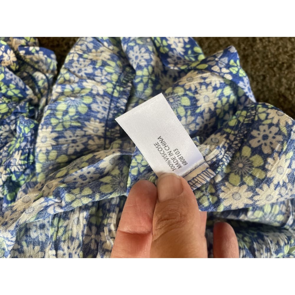 Brand new switch girls size 10 100% viscose floral dress - clothing & fashion - dresses women’s apparel