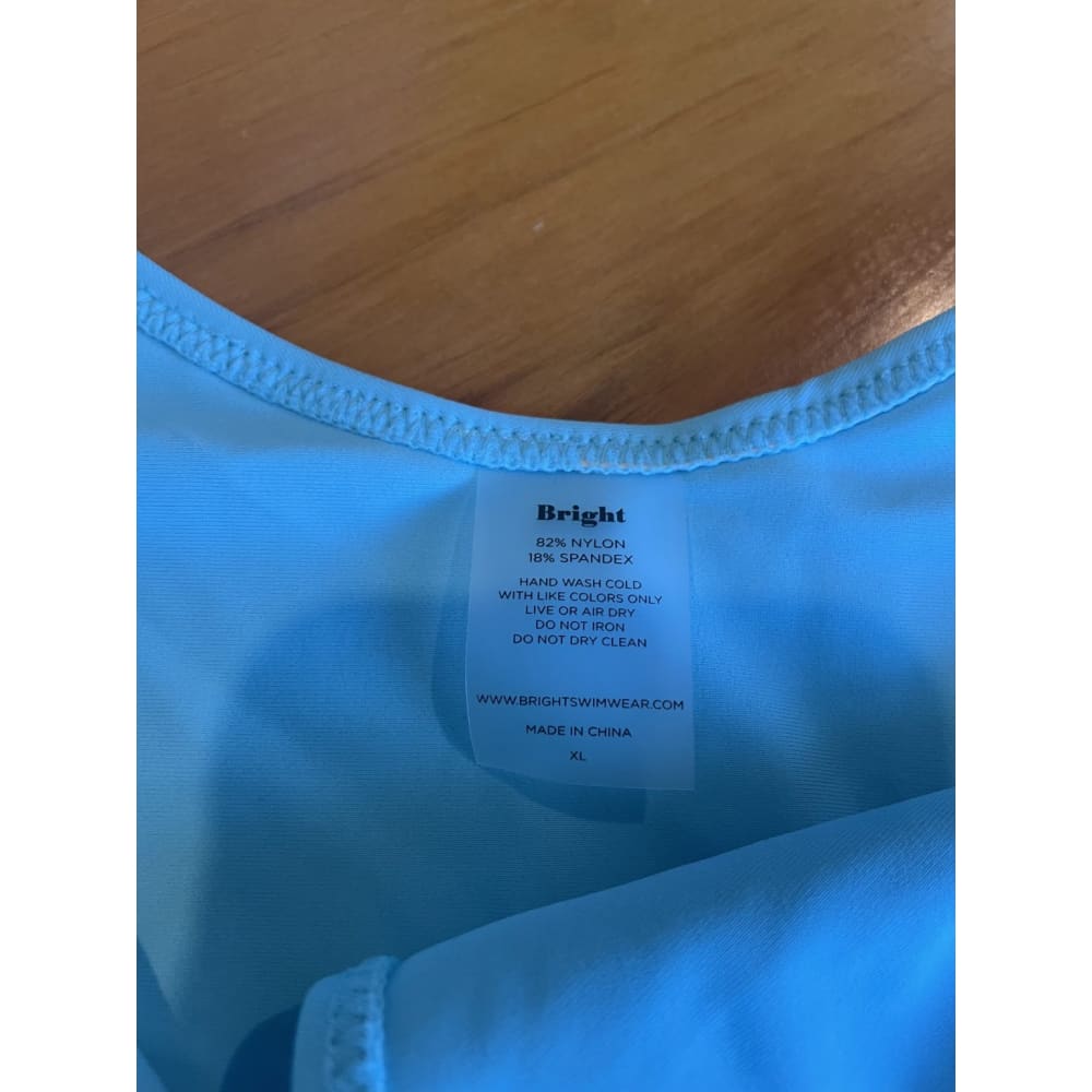 Bright swimwear sky bottom – size xl in light blue | brand new bikini brief - classic bikinis bikini - clothing &