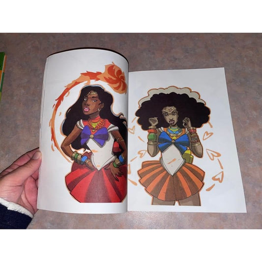 Sale! B.r.u.h black renditions of universal heroes - markus prime - print books art - book - condition: used - design