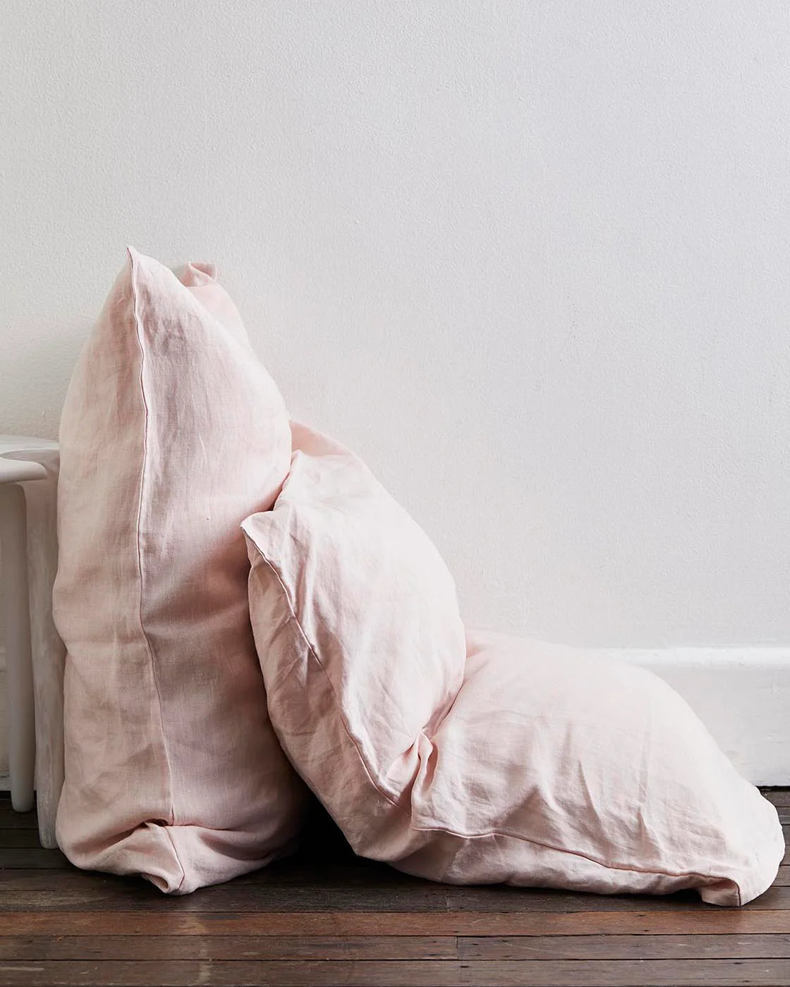 Bed Threads Flax Linen Rosewater Pillowcases (Set of Two)