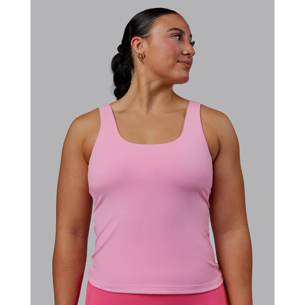 Lskd size xl staple active shelf bra tank bubblegum - tank tops special categories women’s apparel