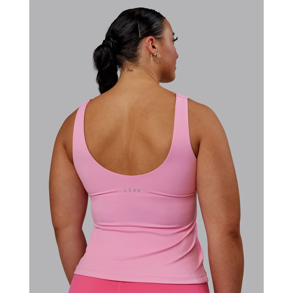 Lskd size xl staple active shelf bra tank bubblegum - tank tops special categories women’s apparel