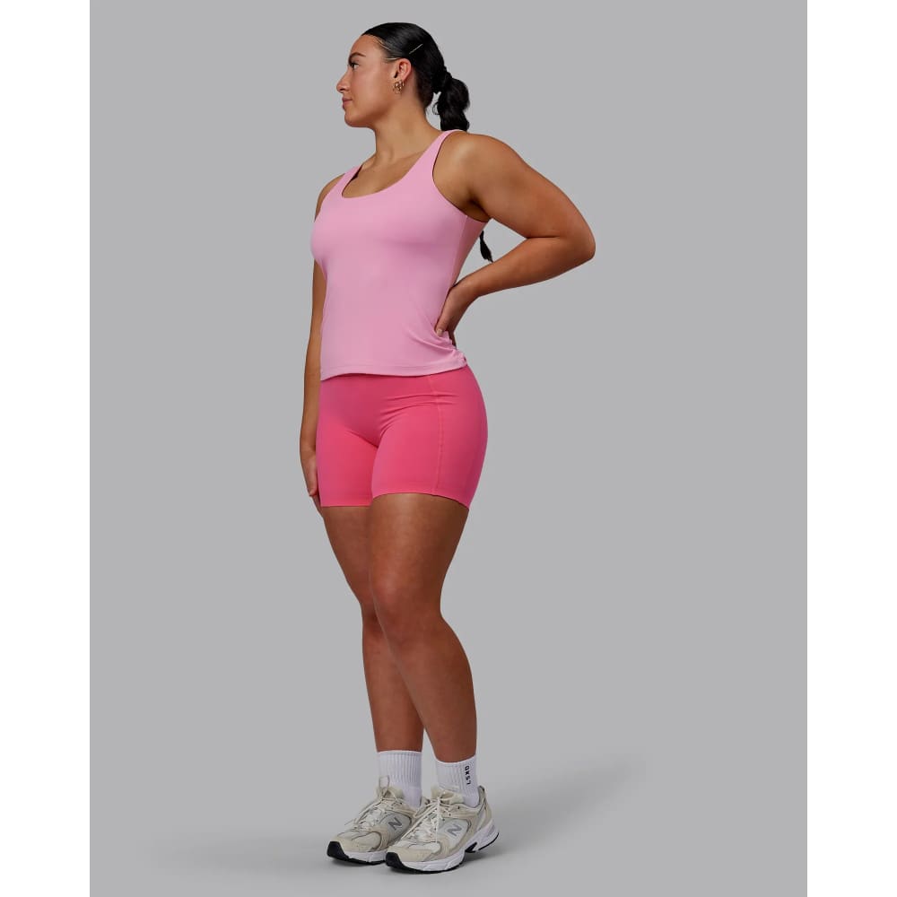 Lskd size xl staple active shelf bra tank bubblegum - tank tops special categories women’s apparel