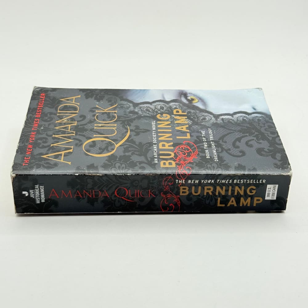Burning lamp by amanda quick - print books condition: used - what’s new printed media