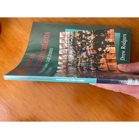 Business communications international case studies in english - print books book - business - condition: used - non