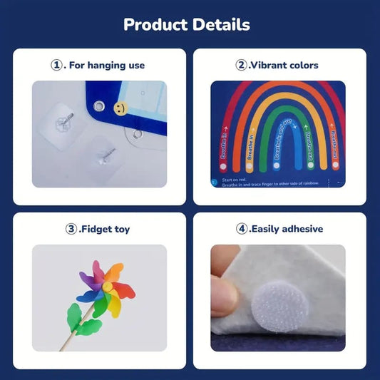 Calm down corner emotion chart - educational toys printed media