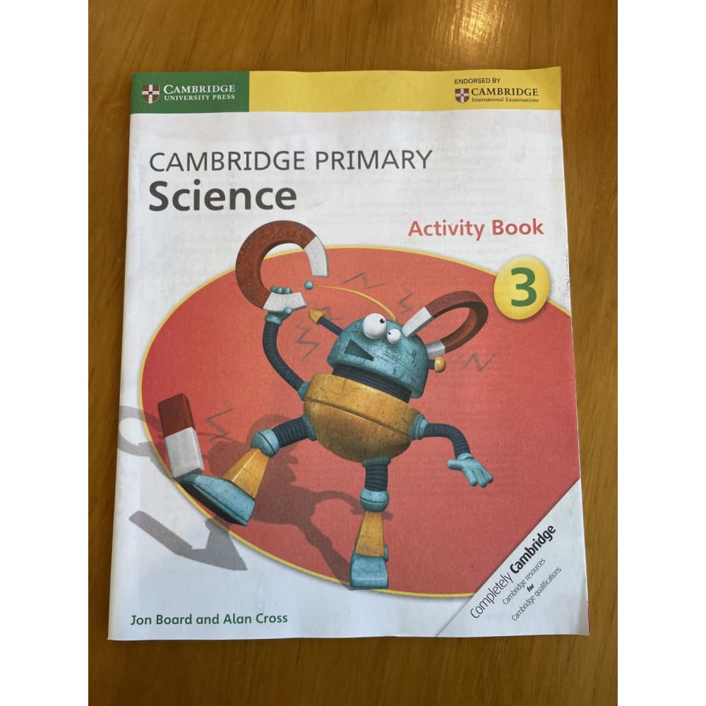 Cambridge primary science activity workbooks 2 & 3 - education / workbook 3 - print books book - educational - science