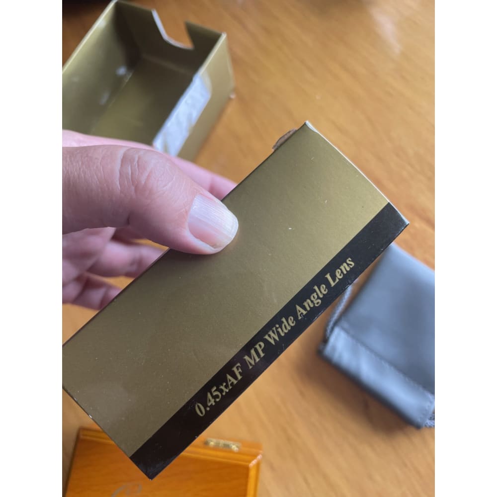 Crystal vision limited edition 0.45xaf mp wide angle lens - camera lens accessories condition: used electronics