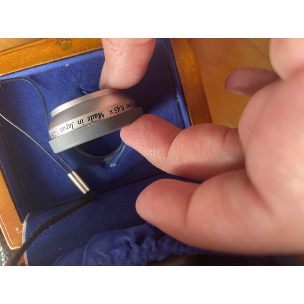 Crystal vision limited edition 0.45xaf mp wide angle lens - camera lens accessories condition: used electronics