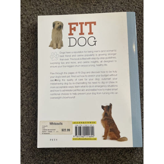 Fit dog: tips & tricks to give your dog a longer healthier happier life - print books book - condition: used