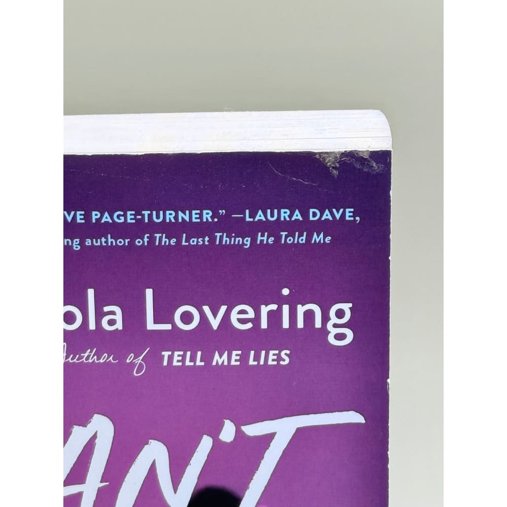 Can’t look away by carola lovering - print books printed media