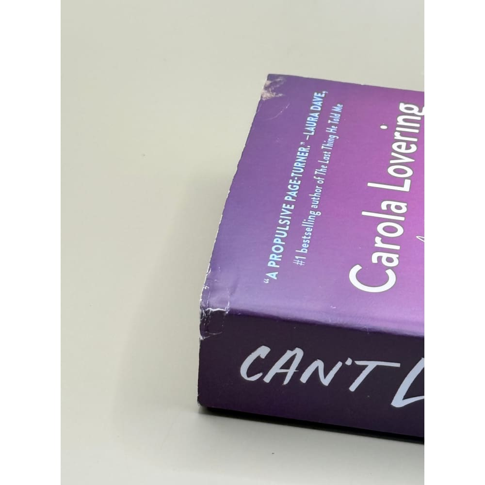 Can’t look away by carola lovering - print books printed media