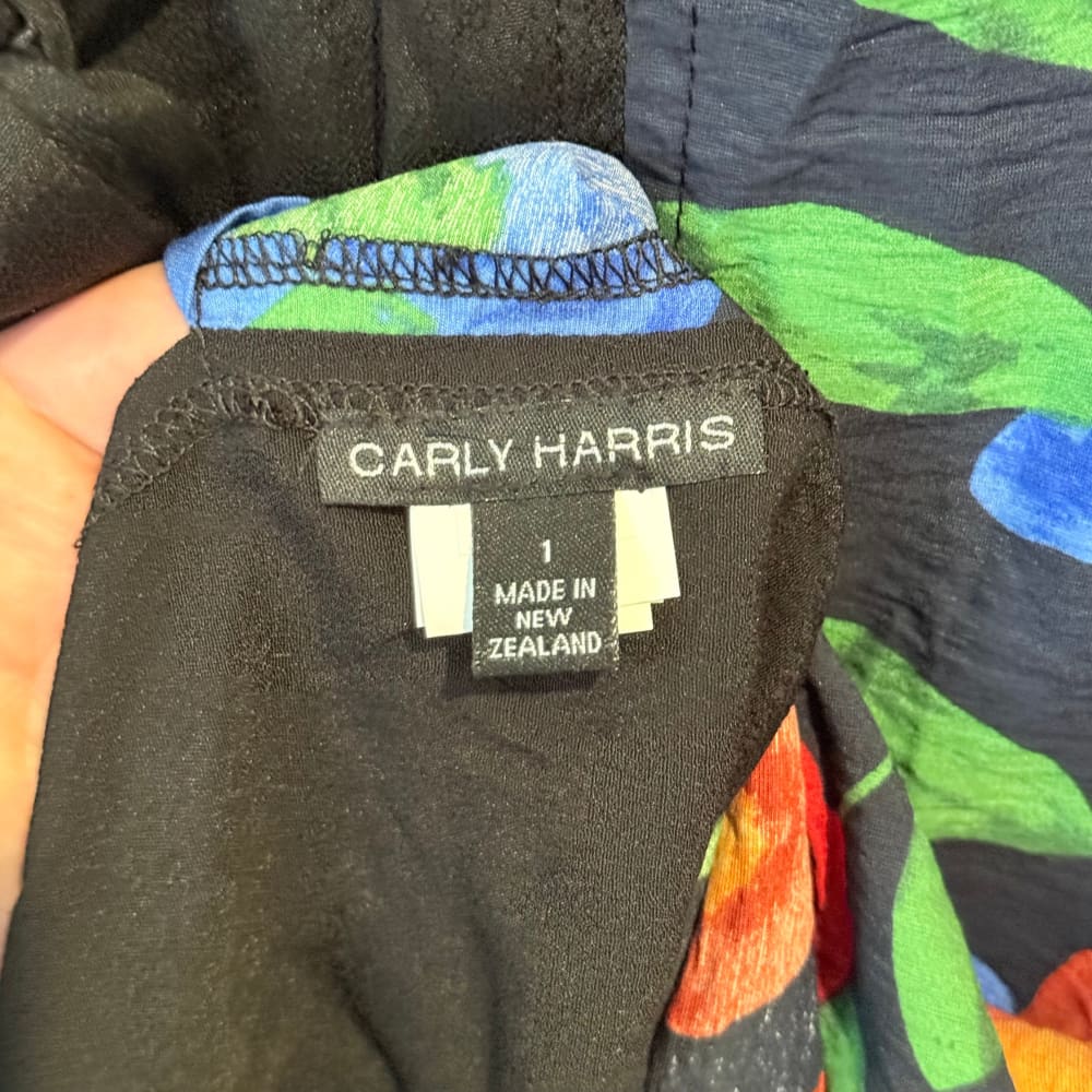 Carly harris size 1 (16-18) turnaround dress floral rrp $245 - dresses top women’s apparel