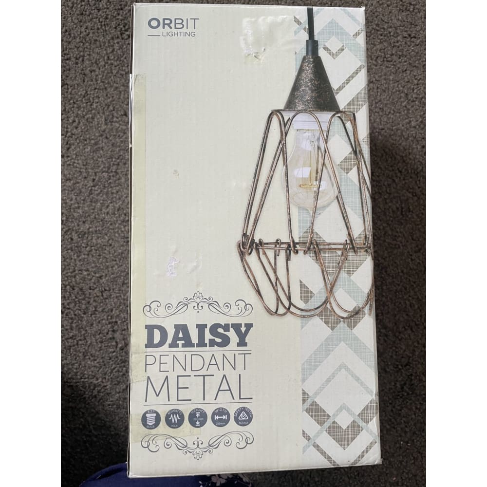 Orbit daisy pendant metal light - ceiling light fixtures home & living - home decor & furniture - light home&living