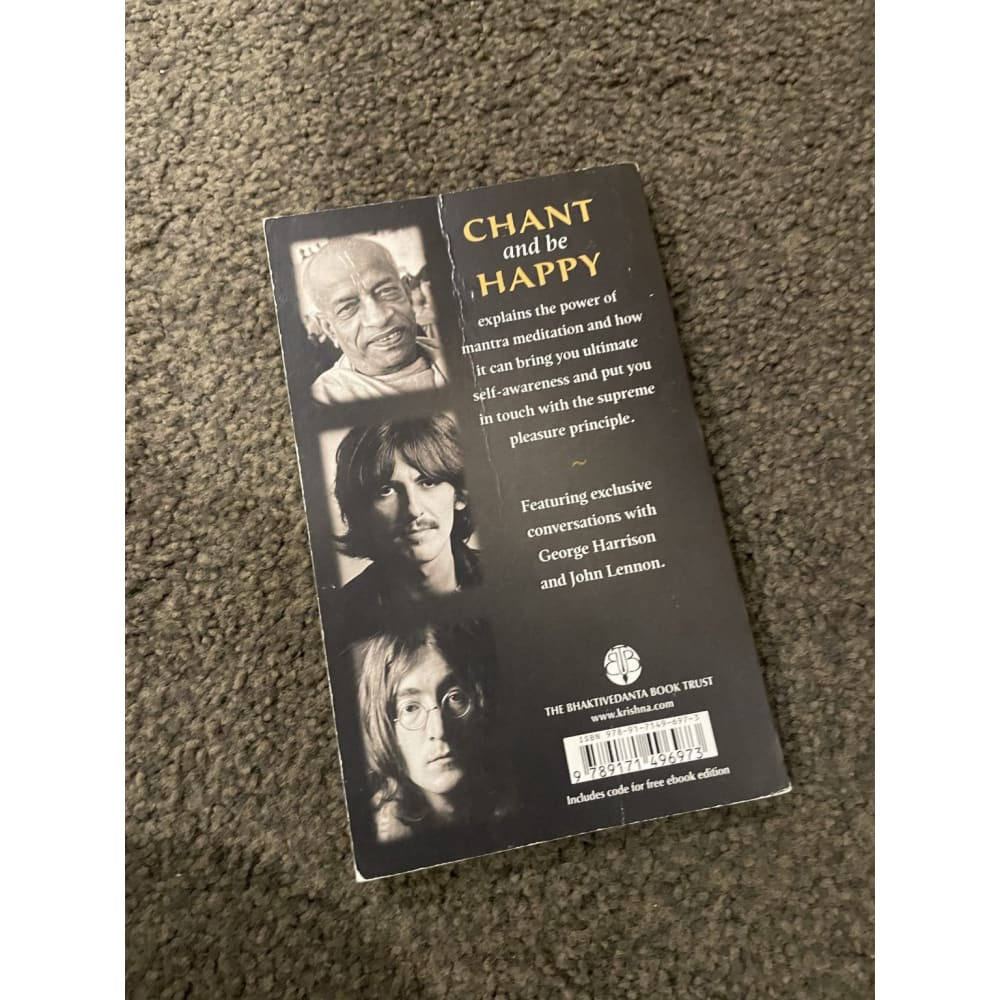Chant and be happy: the power of mantra meditation - print books book - condition: used - non-fiction - spirituality