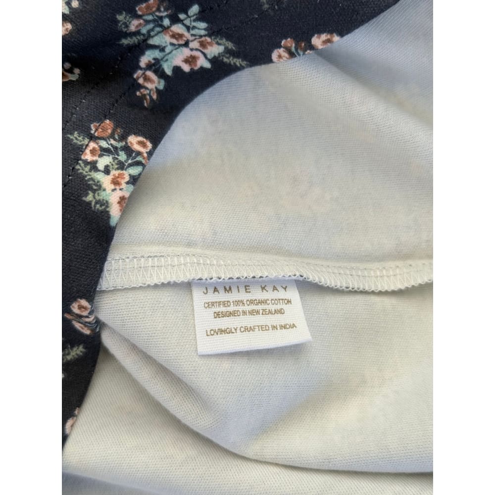 Jamie kay size 7yr mia top - aop sapphire floral - shirts baby clothing
