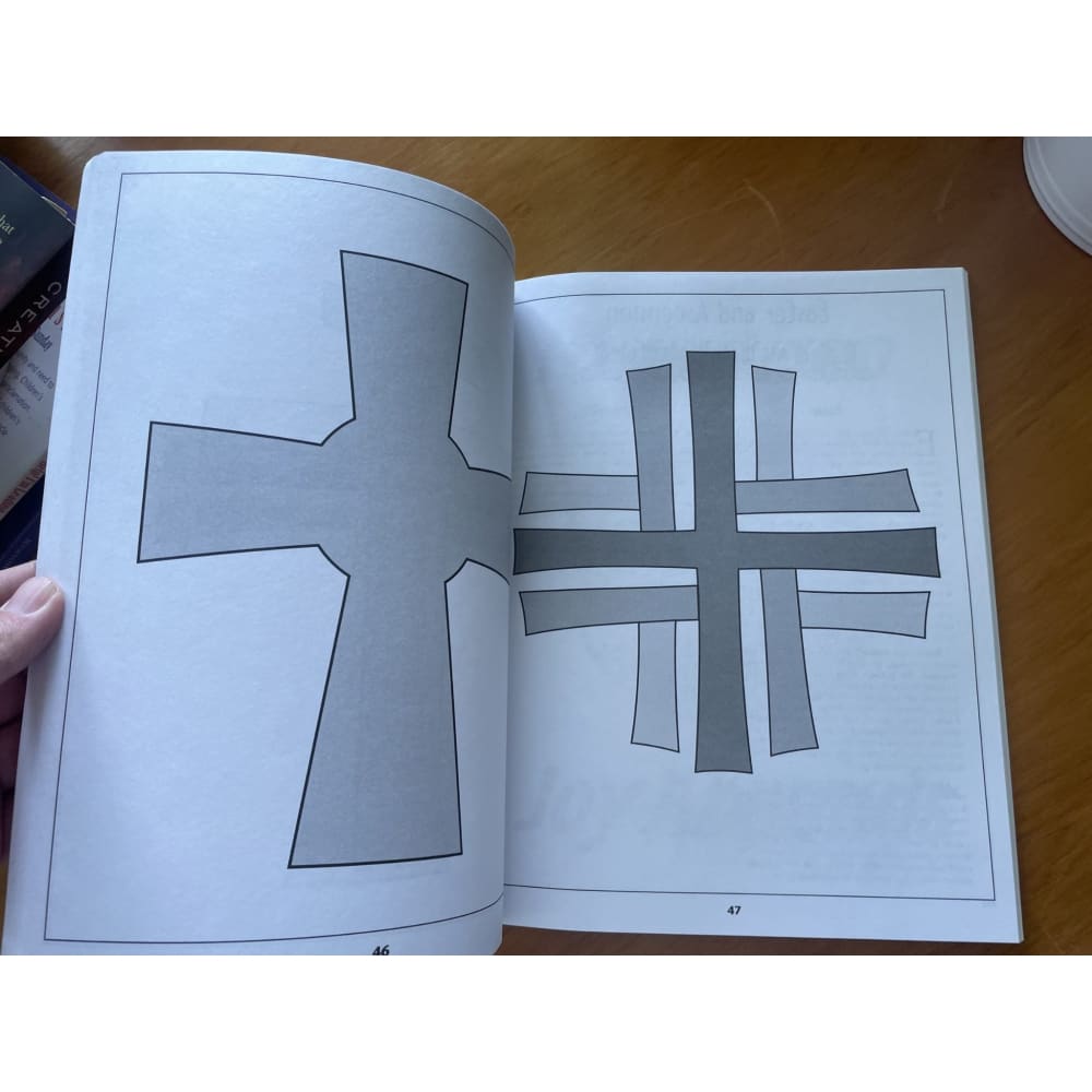 Church banner designs - joyce bowers - print books book - craft - diy printed media