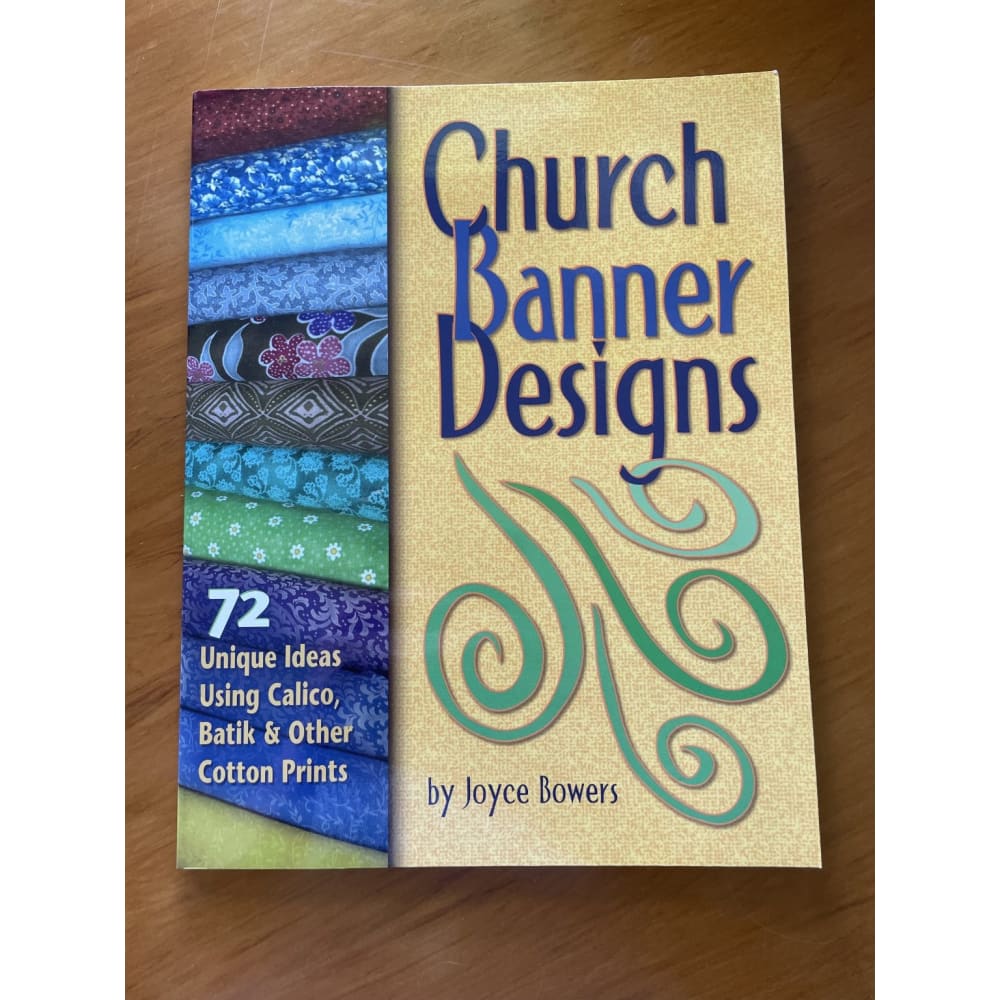 Church banner designs - joyce bowers - print books book - craft - diy printed media