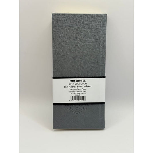 Paper supply co. Citta collection slim address book indexed - address books stationery