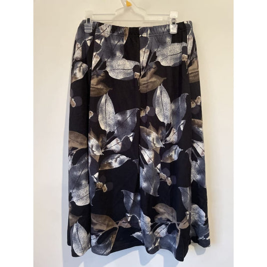 City collection abstract midi skirt – size m/l – camel black or forest print – bnwt – rrp $59.99 - skirts bottom