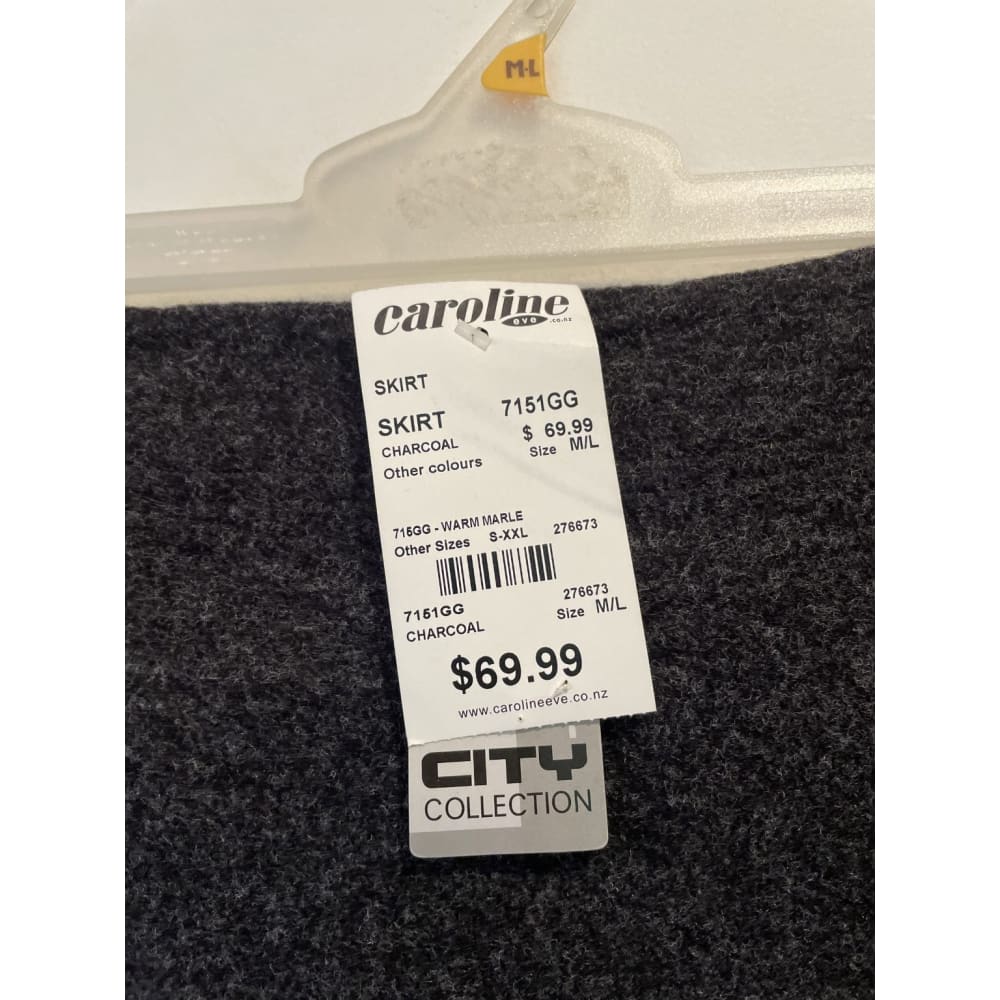 Bnwt city collection size m/l wool look skirt rrp $69.99 - skirts bottom - clothing & fashion - skirt - skirts womenâs