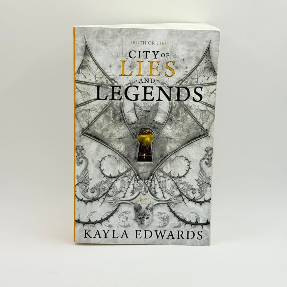 City of lies and legends by kayla edwards - print books what’s new printed media