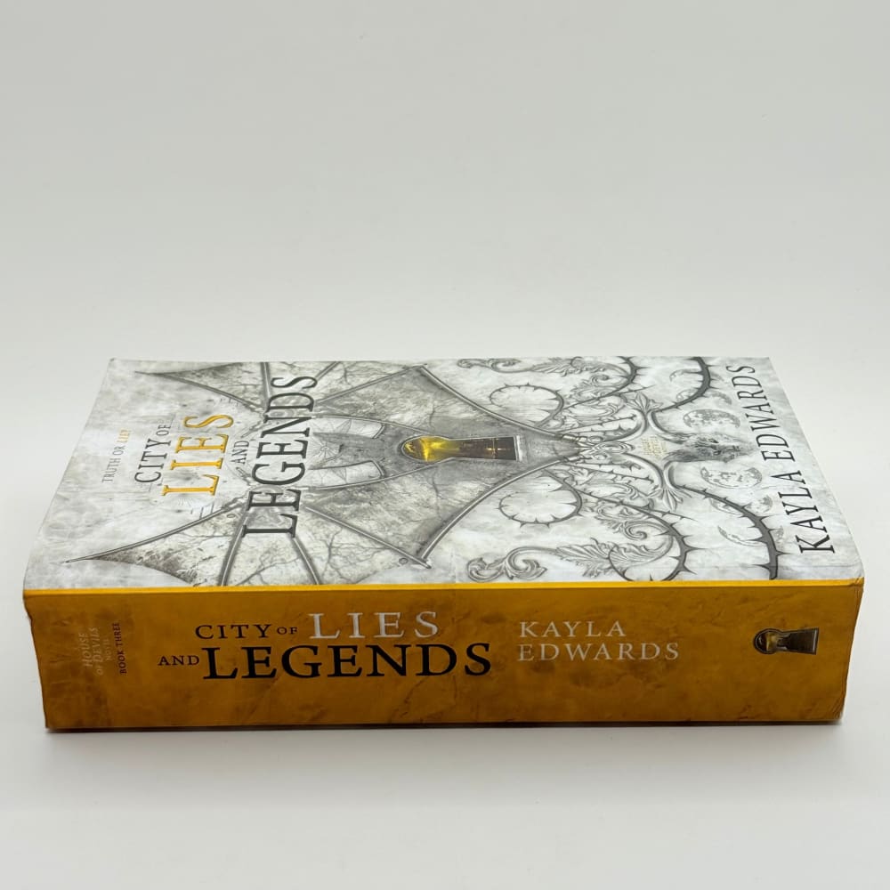 City of lies and legends by kayla edwards - print books what’s new printed media