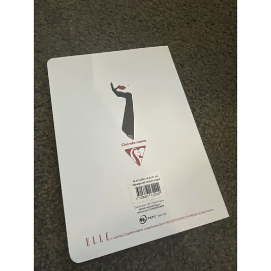 Clairefontaine elle lined notebook – 14.8x21cm – 2 styles/colours - notepads stationery stationery