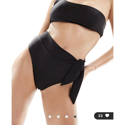 Brand new the frolic size 10 dreamlight bow tie high waist bikini bottoms - 10 - swimwear bikini - clothing & fashion