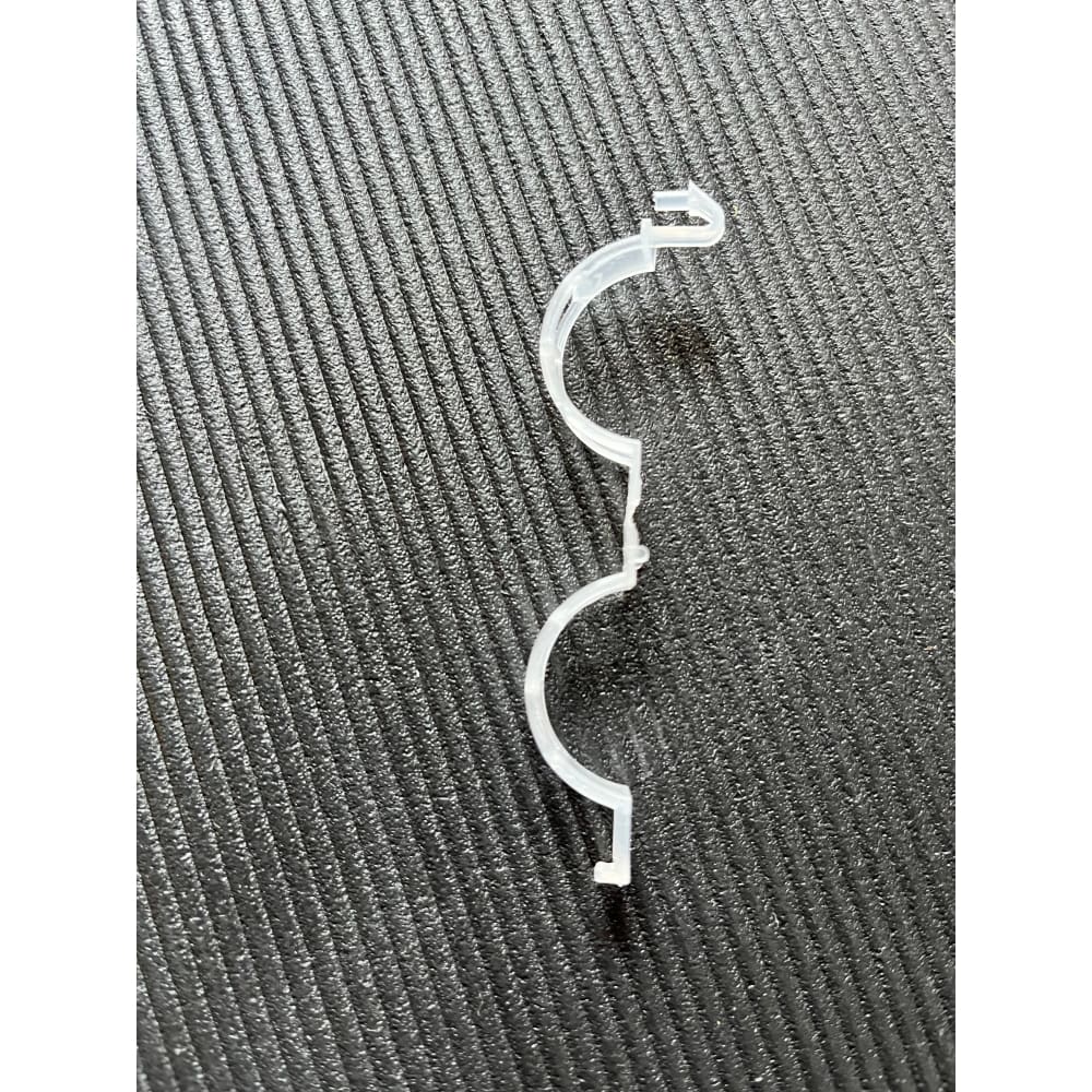 Bulk pack clear plastic plant support clips - ribbons & trim stationery