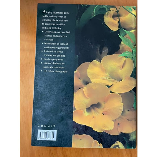 Climbing plants: godwit nz gardening guide – illustrated book with 200 + species tips for vines scented climbers
