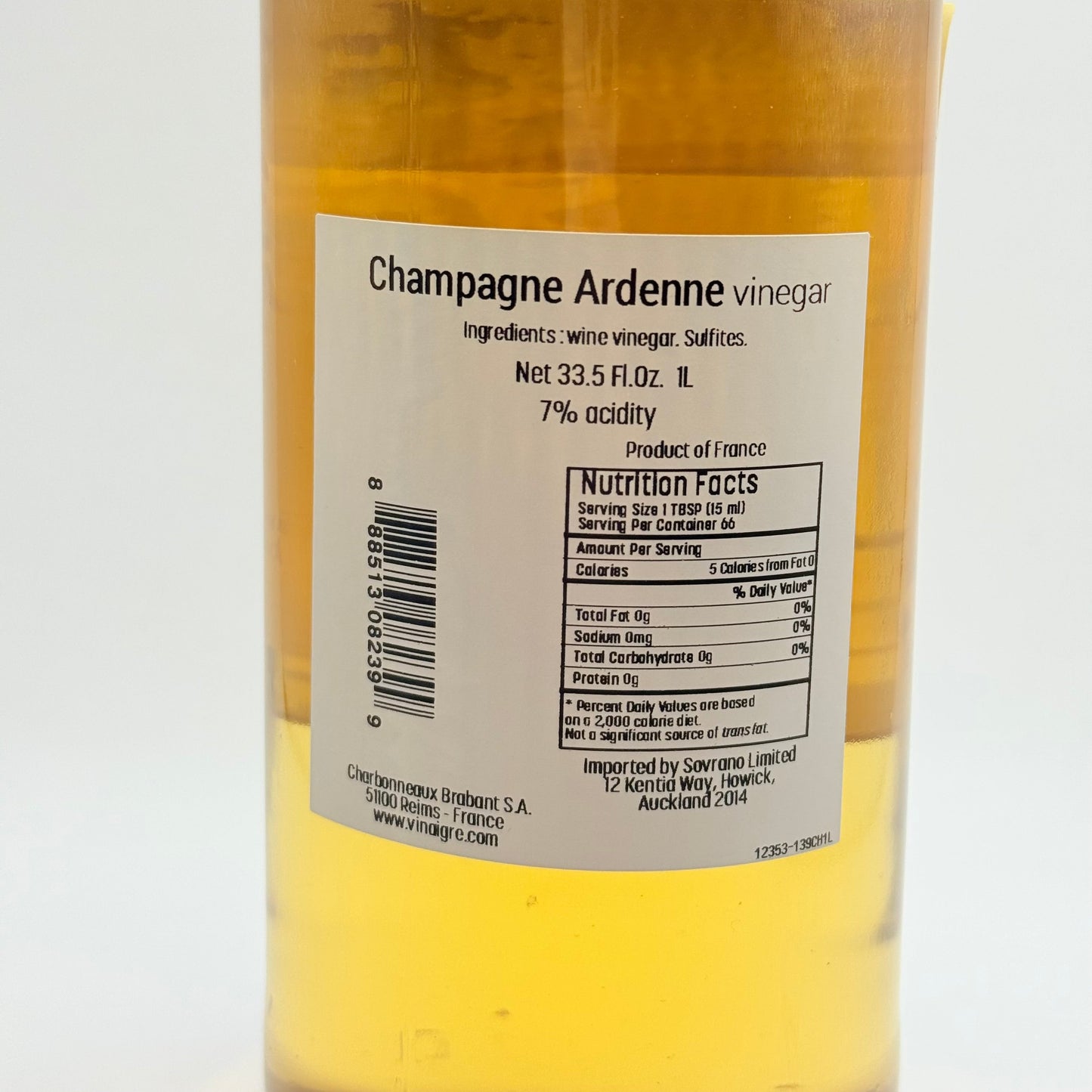Clovis reims champagne ardenne vinegar (1l) - vinegar home&living materials