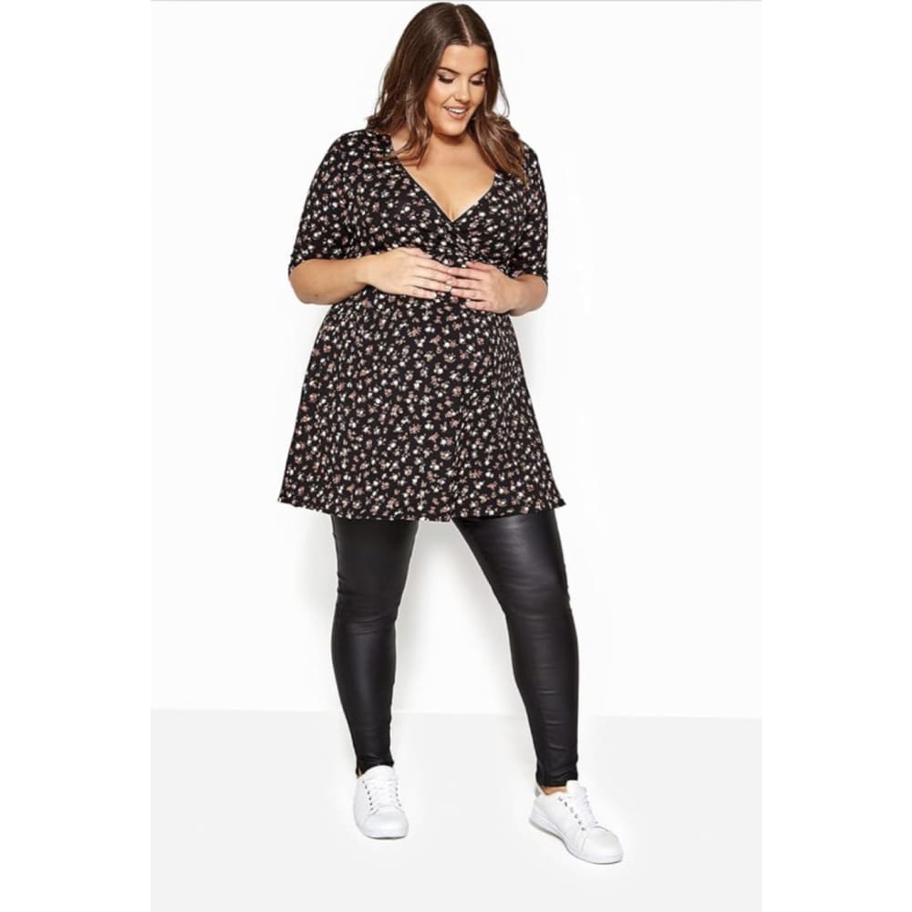 Yours bump it up size 30-32 maternity coated jeggings - 30 - maternity clothing bottom - clothing & fashion - leggings