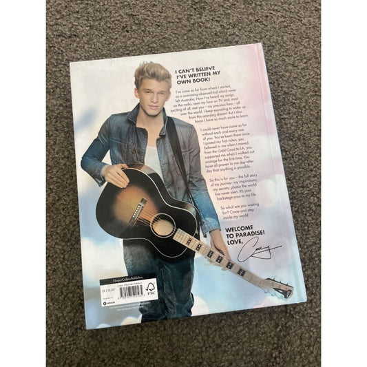 Welcome to paradise: my journey by cody simpson | a behind-the-scenes look at stardom - print books book - condition: