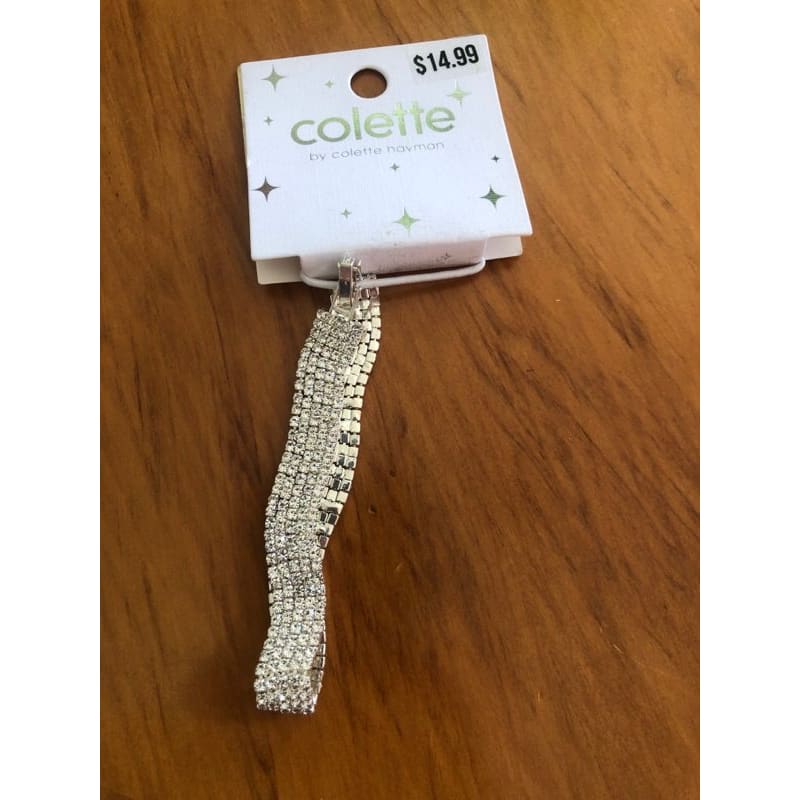 Colette hayman bracelet – brand new – multiple styles available - sparkle zig zag dia chain- 2 - bracelets bracelet