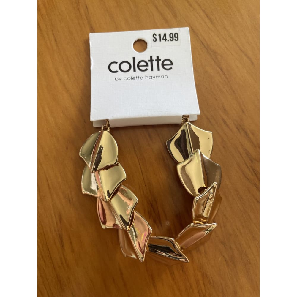 Colette hayman bracelet – brand new – multiple styles - trend meta scale statement bracelet - bracelets bracelet