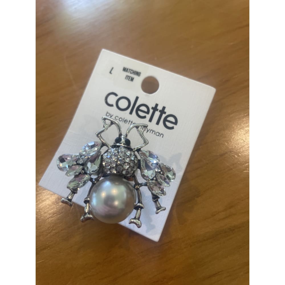Colette hayman ring - j’adore pearl crystal - rings jewelry - ring fashion accessories