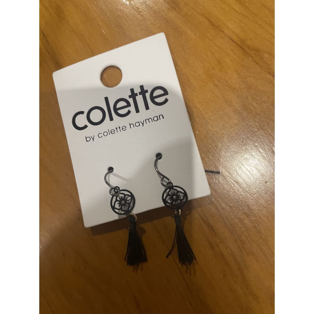 Colette hayman earrings - mini thin twisted hoop - earrings earrings - jewelry fashion accessories