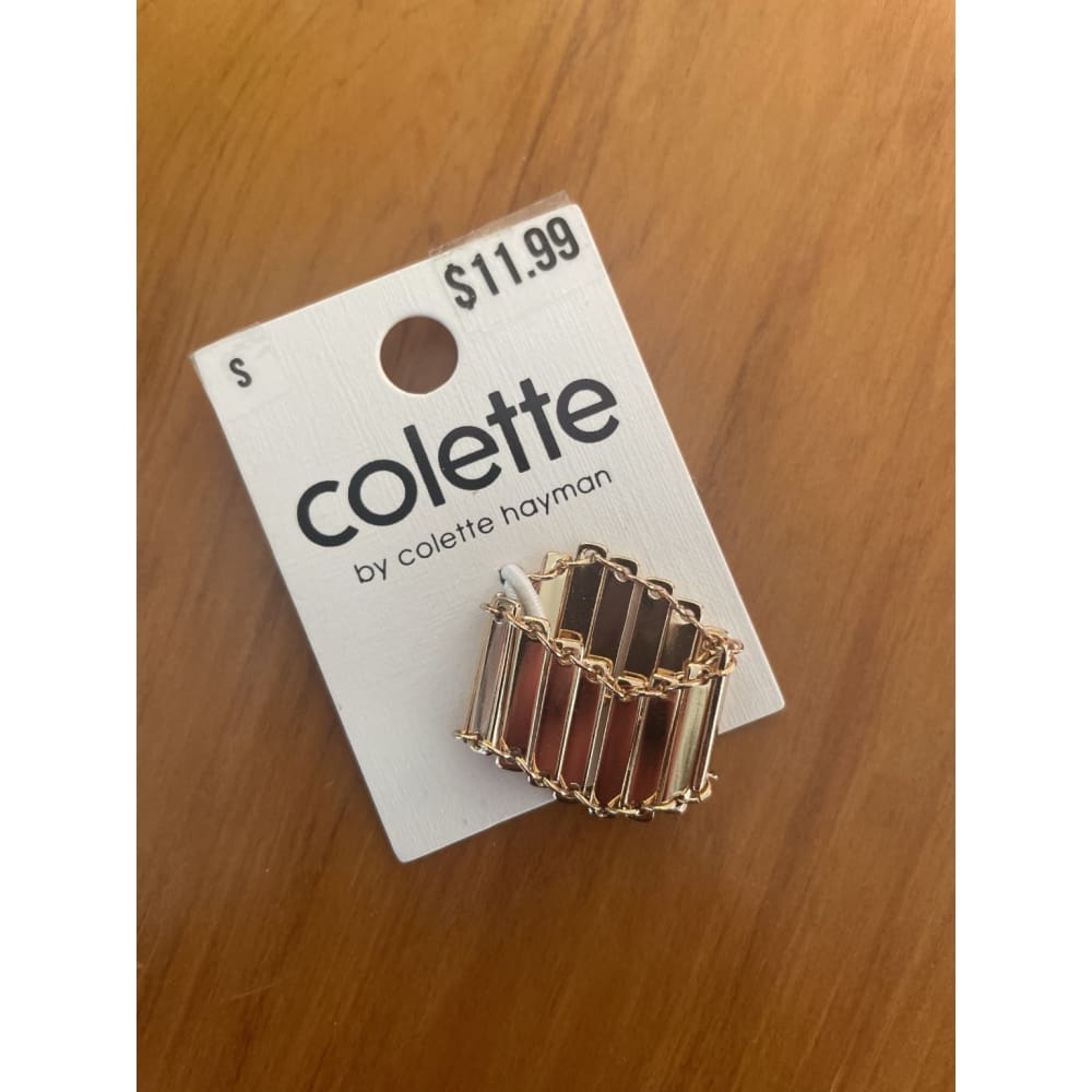 Colette hayman ring - bloom metal ring - rings jewelry - ring fashion accessories