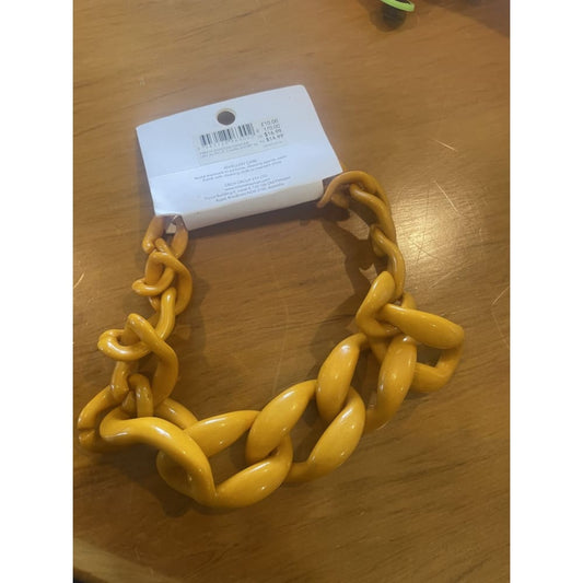 Colette hayman shadow dancer necklace – large acrylic chain statement piece (brand new) - necklaces jewelry - necklace