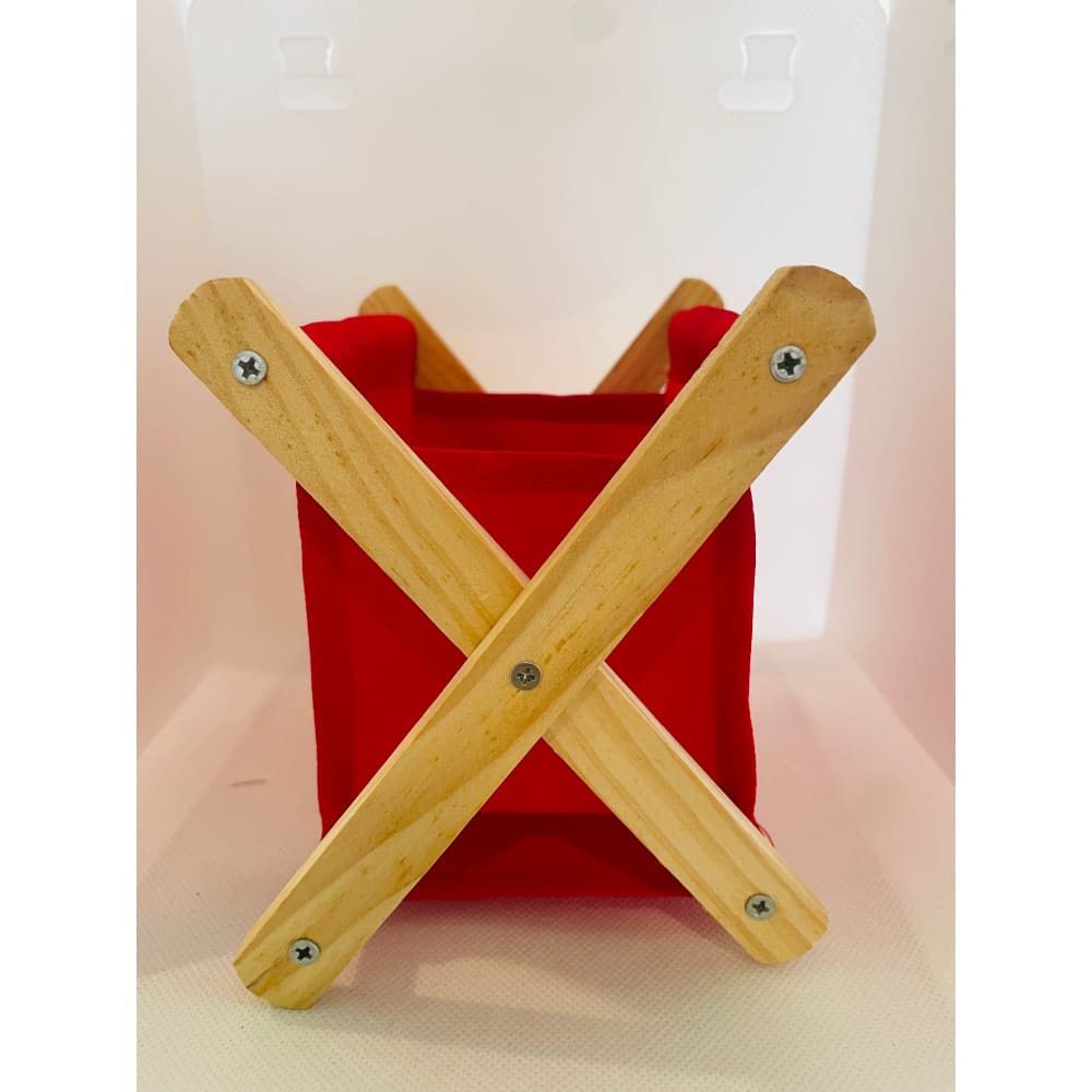 Compact mini foldable wooden cloth organizer – handy and space-saving storage - closet organizers organizers