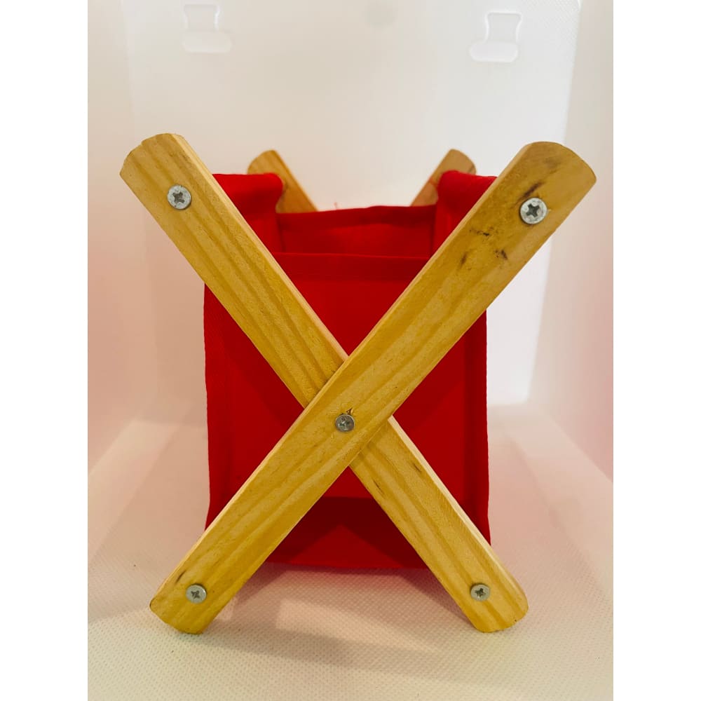 Compact mini foldable wooden cloth organizer – handy and space-saving storage - closet organizers organizers