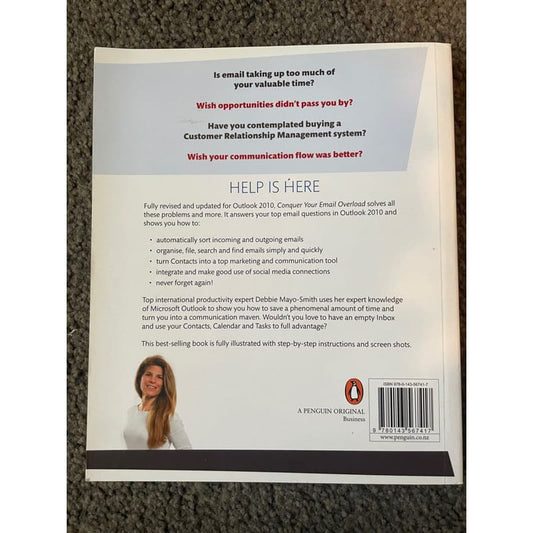 Conquer your email overload - debbie mayo-smith - print books book - condition: used - non-fiction - productivity