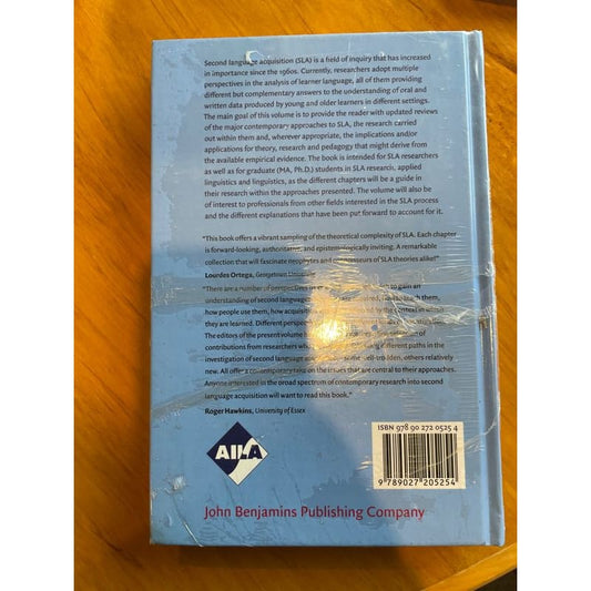 Contemporary approaches to second language acquisition – brand new hardcover (shrink-wrapped) - print books book